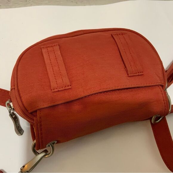 Bagallini Crossbody reddish brown small bag 7”x5” - Picture 9 of 9